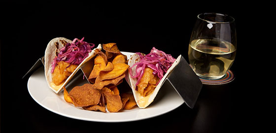 Fish Tacos at SIP Restaurant and Bar